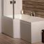 Carron Urban Edge Front Shower Bath Panel 1575mm x 845mm - Carronite