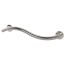 Contemporary Curved Stainless Steel Grab Rail 600mm Long 35mm Diameter - Left Hand