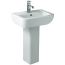 Kartell Options 600 560mm 1 Tap Hole Basin and Pedestal