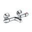 Eastbrook Cotswold Wall Mounted Thermostatic Bath Shower Mixer - Chrome