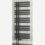 Eastbrook Hurley 800mm x 600mm Designer Towel Radiator - Matt Anthracite