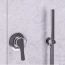 Eastbrook Single Outlet Manual Shower Mixer with Handset - Chrome