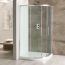 Eastbrook Volente Double Door Offset Quadrant Shower Enclosure 1400mm x 800mm 