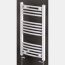 Eastbrook Wendover 1200mm x 400mm Curved Ladder Towel Radiator - White