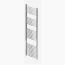 Eastbrook Wingrave 800mm x 500mm Curved Ladder Towel Radiator - Chrome