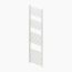 Eastbrook Wingrave 800mm x 500mm Straight Ladder Towel Radiator - Matt White