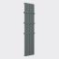 Eastbrook Withington Aluminium Vertical Radiator 375mm x 1200mm - Matt Anthracite