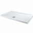 MX Elements Low profile shower trays Stone Resin Rectangle 1400mm x 700mm Flat top