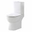 Ella Rowe Pacentro Rimless Open Back Close Coupled Toilet & Soft Close Seat