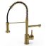Ellsi 3 in 1 Hot Water Kitchen Sink Mixer with Handset - Brushed Gold