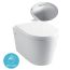 Eternia Fraser Round Wall Hung Rimless Toilet With UF Soft Close Seat
