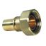 Gas Meter Union 1" x 22mm Grooved Fitting