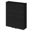 Hudson Reed Fusion 500mm Wall Unit - Charcoal Black Woodgrain