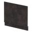 Hudson Reed Juno End Bath Panel 700mm - Metallic Slate