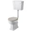 Hudson Reed Richmond Comfort Height Low Level Pan with Cistern & Flush Pipe Kit