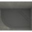 Kudos Connect 2 Slate Effect Slip Resistant Offset Quadrant Shower Tray 1200 x 800mm Left Hand - Slate Grey