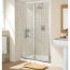 Lakes Classic Silver Framed Slider Door 1200mm x 1850mm High 