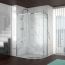 Merlyn 8 Series Frameless 1 Door Offset Quadrant Shower Enclosure 1200mm x 800mm