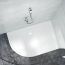 Merlyn Level 25 Offset Quadrant Slip Resistant Shower Tray 1200mm x 900mm Left Hand - White