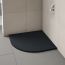 Merlyn Truestone Quadrant Shower Tray 900mm x 900mm - Black