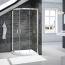 Merlyn Vivid Boost Loft Double Door Quadrant Shower Enclosure 900mm x 900mm DIEQ1804