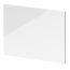 Nuie Square MDF 700mm End Panel - Gloss White