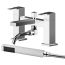 Nuie Sanford Deck Mounted Bath Shower Mixer with Kit - Chrome
