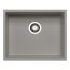 Prima Granite Undermount Sink with 1 Bowl & Waste 540mm - Light Grey