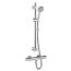 Inta Puro Safetouch Thermostatic Shower with Slide Rail Kit and Eco Air Handset