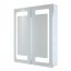 RAK Aphrodite 600mm x 700mm Touch Sensor 2 Door LED Mirrored Cabinet with Shaver Socket