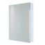 RAK Gemini 500mm x 700mm 1 Door Mirrored Cabinet - Aluminium