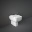 RAK Series 600 Back To Wall Rimless Toilet & Sandwich Seat - White