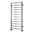 Reina Arden 500mm x 500mm Stainless Steel Towel Radiator - Brushed