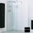 Roman Haven Select 8mm Glass to Glass Front Wetroom Panel 760mm - Matt Black