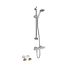 Inta Telo Thermostatic Shower with Sliding Rail Kit and Fast Fix Brackets