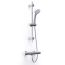 Trade - Tec Thermostatic Bar Shower with Flexible Slide Rail Kit and Fast Fix Brackets
