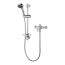 Triton Dene Sequential Thermostatic Shower Mixer with Riser Kit - Chrome
