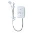 Triton T80ZFF Fast Fit Electric Shower 9.5kW with Riser Kit - White/Chrome