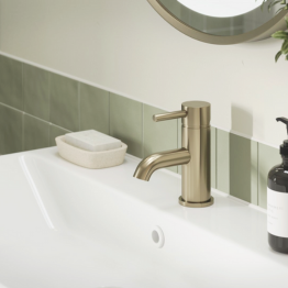 Nickel Bathroom Taps