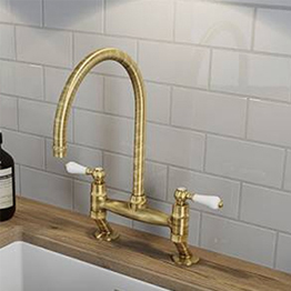 Brass Kitchen Taps